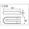 【CAINZ-DASH】スーパーツール ユニクランプ(馬蹄型)M24用 FUB-24B【別送品】