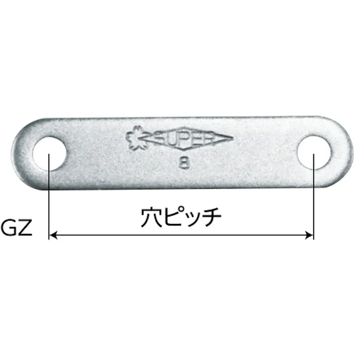 【CAINZ-DASH】スーパーツール ギヤプーラ(8用)座金(4枚セット) GZ8【別送品】