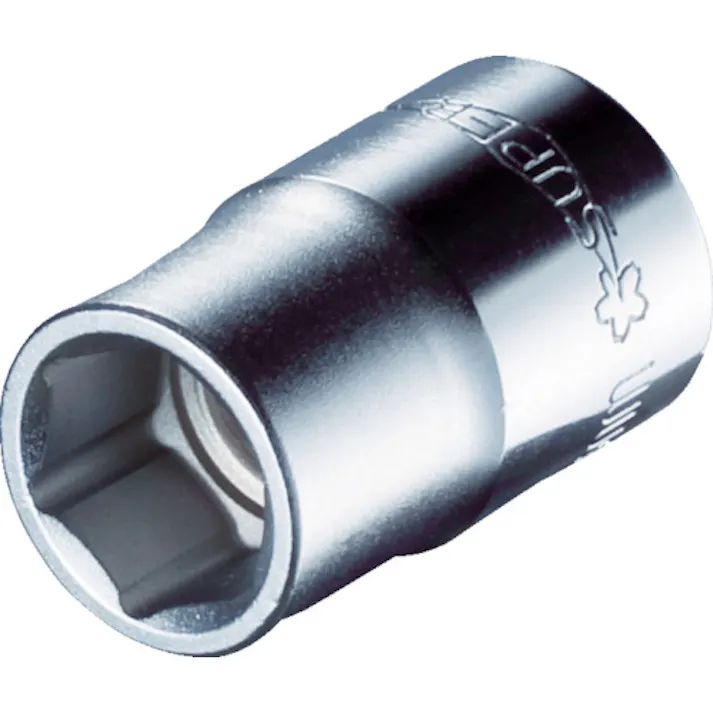 【CAINZ-DASH】スーパーツール ソケットレンチ用ソケット(差込角:9.5mm)六角対辺:12mm NHS312【別送品】