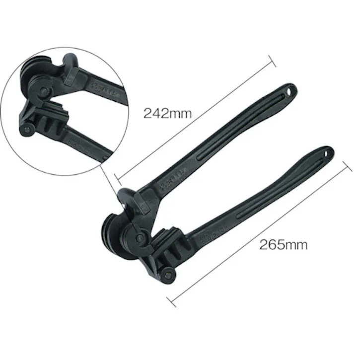 【CAINZ-DASH】スーパーツール 4ヘッドチューブベンダー グラスファイバー入強化プラスチック製 適合チューブ外径:5・6、8・10 TB5681【別送品】