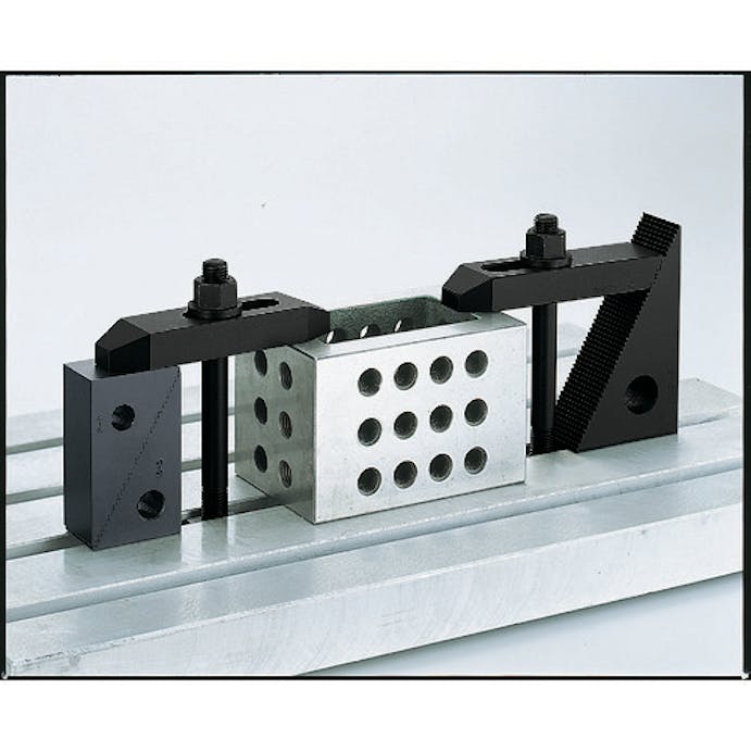 【CAINZ-DASH】スーパーツール クランプ（工作機械用）　ステップブロック（２個１組）　幅１８×高さ２９×厚さ２５ｍｍ 1-S【別送品】