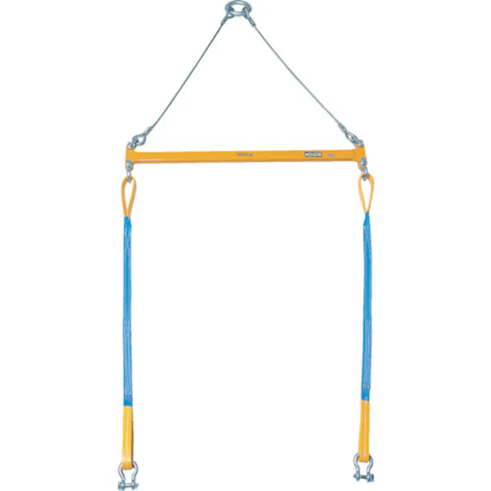 【CAINZ-DASH】スーパーツール 2点吊用天秤 容量:600kg スパン長:1000mm PSB610【別送品】