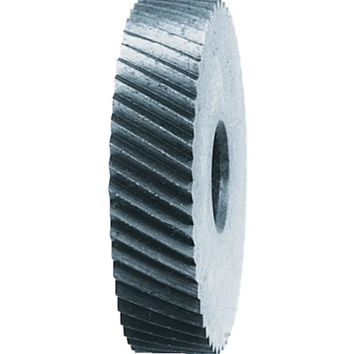 【CAINZ-DASH】スーパーツール 切削ローレット駒(平目用)ピッチ:0.6 外径A:21.5 KNCF2106R【別送品】