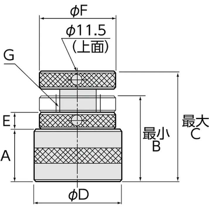 【CAINZ-DASH】スーパーツール 磁力付スクリューサポート(2個1組)ストローク:40~50 MSS-50【別送品】