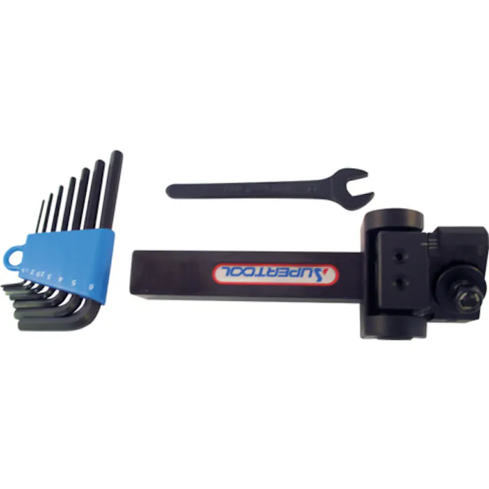 【CAINZ-DASH】スーパーツール 切削ローレットホルダー 切削平目用(NC 旋盤・汎用旋盤用)H:20mm B:20mm KH1CN20N【別送品】