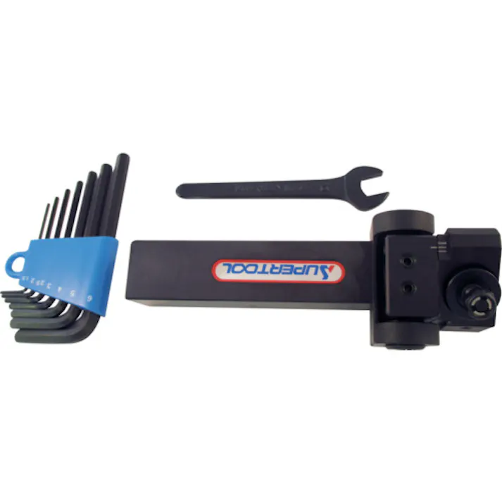 【CAINZ-DASH】スーパーツール 切削ローレットホルダー 切削平目用(NC 旋盤・汎用旋盤用)H:25mm B:25mm KH1CN25N【別送品】