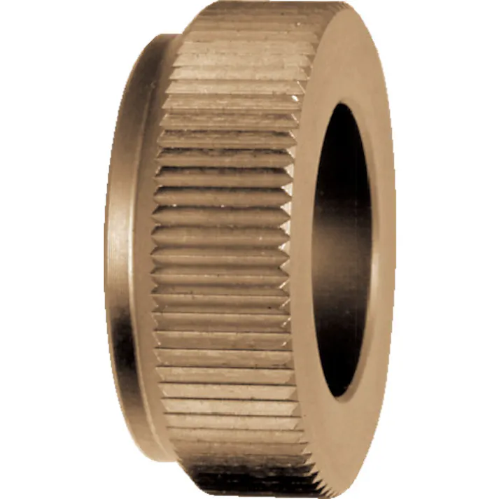 【CAINZ-DASH】スーパーツール 転造ローレットE型駒(キワ加工用)平目 中目 ピッチ:1.2 KNE12F【別送品】