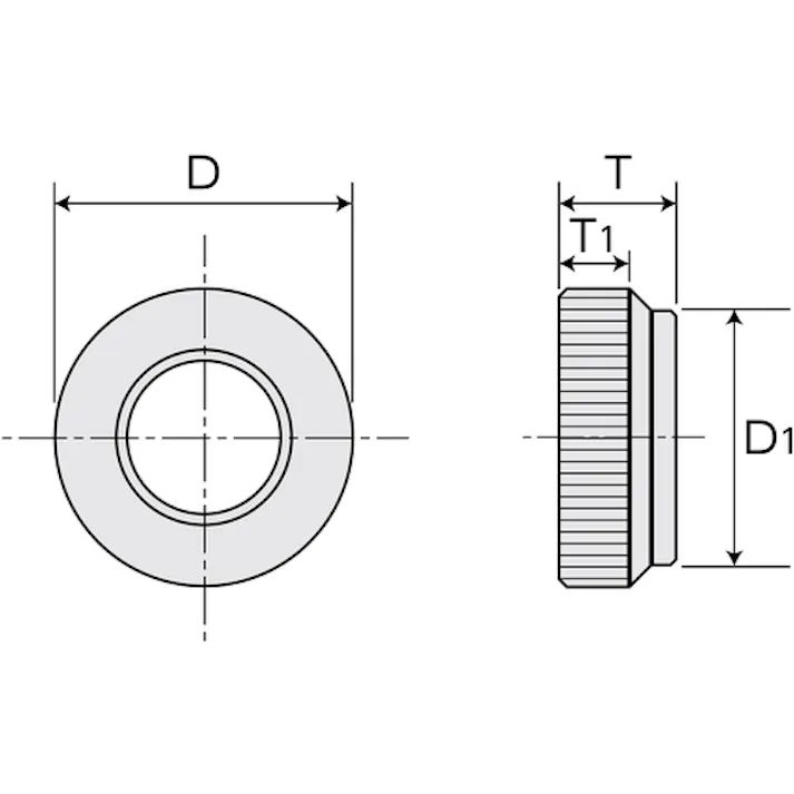 【CAINZ-DASH】スーパーツール 転造ローレットE型駒(キワ加工用)平目 荒目 ピッチ:1.5 KNE15F【別送品】