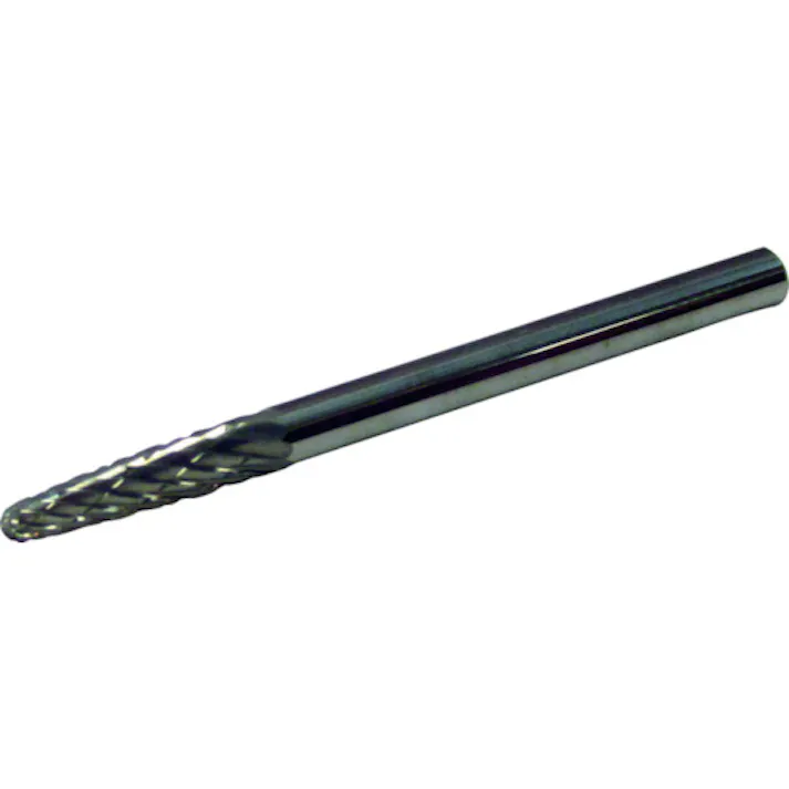 【CAINZ-DASH】スーパーツール スーパー超硬バー オール超硬タイプ 砲弾型(ダブルカット)刃径:3.0mm 刃長:12.7mm 軸径:3.0mm SB3A01【別送品】
