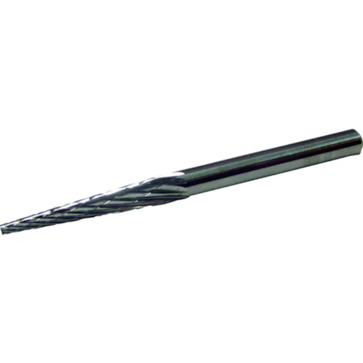【CAINZ-DASH】スーパーツール スーパー超硬バー オール超硬 円錐型(ダブルカット)角度:7° 刃径:3.0mm 軸径:3.0mm SB5A01【別送品】