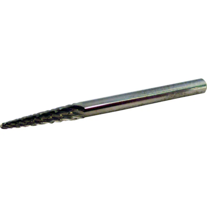 【CAINZ-DASH】スーパーツール スーパー超硬バー オール超硬タイプ テーパー型(ダブルカット)刃径:3.0mm 刃長:12.7mm 軸径:3.0mm SB7A01【別送品】