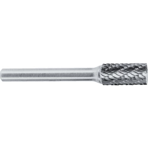 【CAINZ-DASH】スーパーツール スーパー超硬バー　シャンク径６ｍｍ（円筒型）ダブルカット（刃径：４．０） SB1C02【別送品】