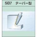 【CAINZ-DASH】スーパーツール スーパー超硬バー　シャンク径６ｍｍ（テーパー型）ダブルカット（刃径：１９．０） SB7C06【別送品】