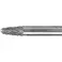 【CAINZ-DASH】スーパーツール スーパー超硬バー オール超硬タイプ 砲弾型(シングルカット)刃径:3.0mm 刃長:6.0mm 軸径:3.0mm SB3A02S【別送品】