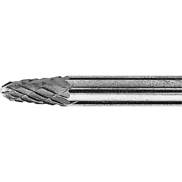 【CAINZ-DASH】スーパーツール スーパー超硬バー オール超硬タイプ 砲弾型(シングルカット)刃径:3.0mm 刃長:6.0mm 軸径:3.0mm SB3A02S【別送品】