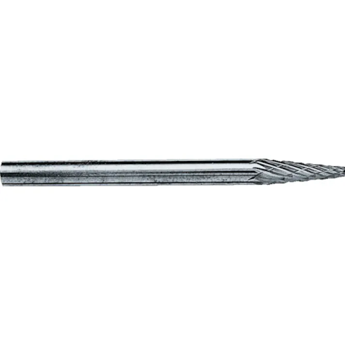 【CAINZ-DASH】スーパーツール スーパー超硬バー オール超硬 円錐型(シングルカット)角度:12° 刃径:3.0mm 軸径:3.0mm SB5A02S【別送品】