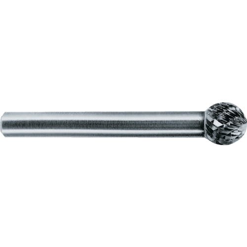 【CAINZ-DASH】スーパーツール スーパー超硬バー　シャンク径６ｍｍ（球型）シングルカット（刃径：８．０） SB8C04S【別送品】