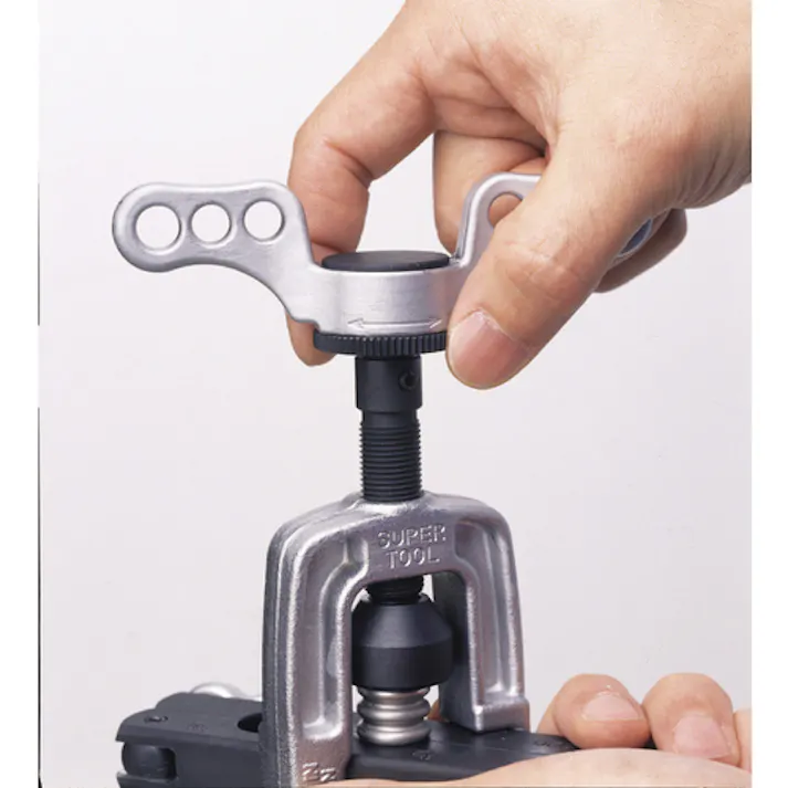 【CAINZ-DASH】スーパーツール フレキ管ツバ出し工具(ラチエッット機構式) TH1320R【別送品】