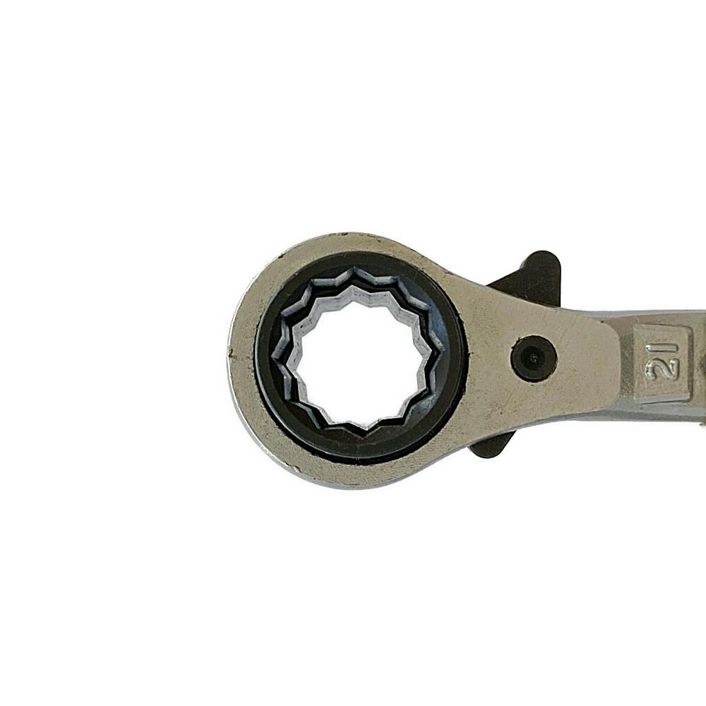 スーパーツール スーパー 曲がりしの付・両口ラチェットレンチ