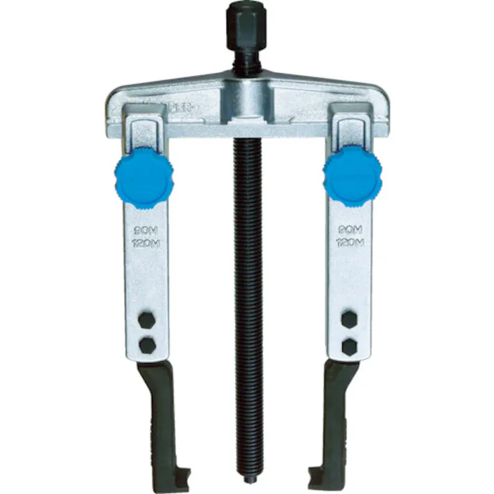 【CAINZ-DASH】スーパーツール スライドギヤプーラ(薄爪ロングタイプ)(爪の届く長さ:310) 被引き抜き物の外径:外掛時30~200mm、内掛時110~260mm GS200TM【別送品】