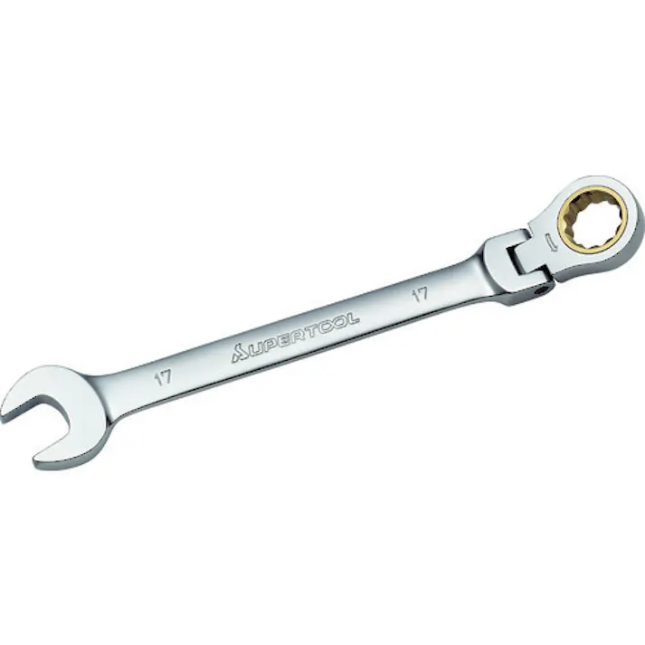 【CAINZ-DASH】スーパーツール ギアレンチ フレックスタイプ 呼び:17 L=224mm GRW17F【別送品】