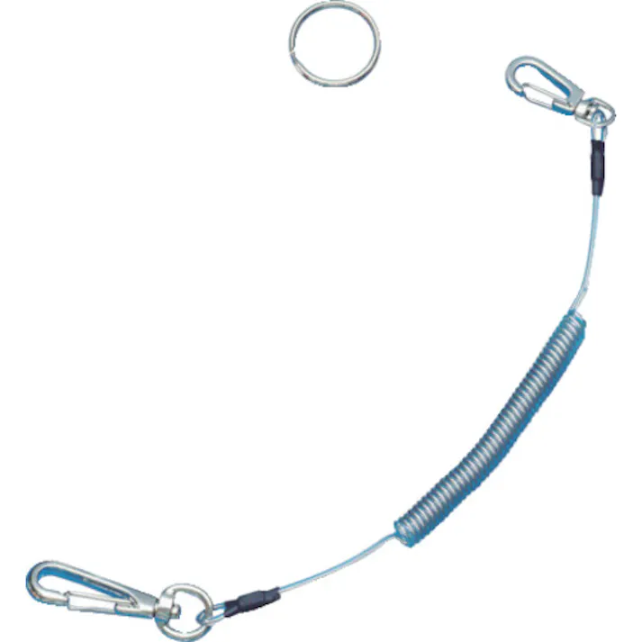 【CAINZ-DASH】スーパーツール 安全ロープ(ステンレスワイヤー芯)クリア 500g用 ARS05C【別送品】