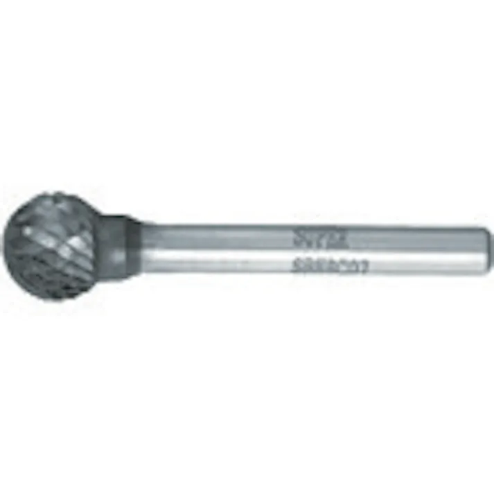 【CAINZ-DASH】スーパーツール スーパー超硬バー 重切削用 ロー付タイプ 球型 刃径:9.5mm 軸径:6.0mm SBH8C05【別送品】
