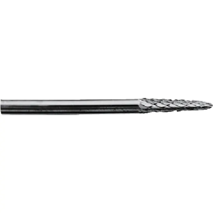 【CAINZ-DASH】スーパーツール スーパー超硬バー ロングシャンク オール超硬 テーパー型8°(ダブルカット)刃径3.0mm 軸径3.0mm 全長75 SB7A0175【別送品】