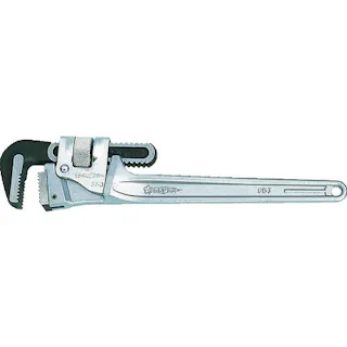 【CAINZ-DASH】スーパーツール アルミパイプレンチ(トライモタイプ) 全長250MM DTA250E【別送品】