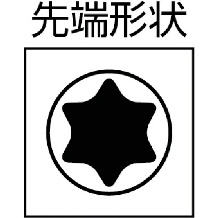 【CAINZ-DASH】スーパーツール ロングボールポイントヘックスローブレンチ T40 HTLB40【別送品】
