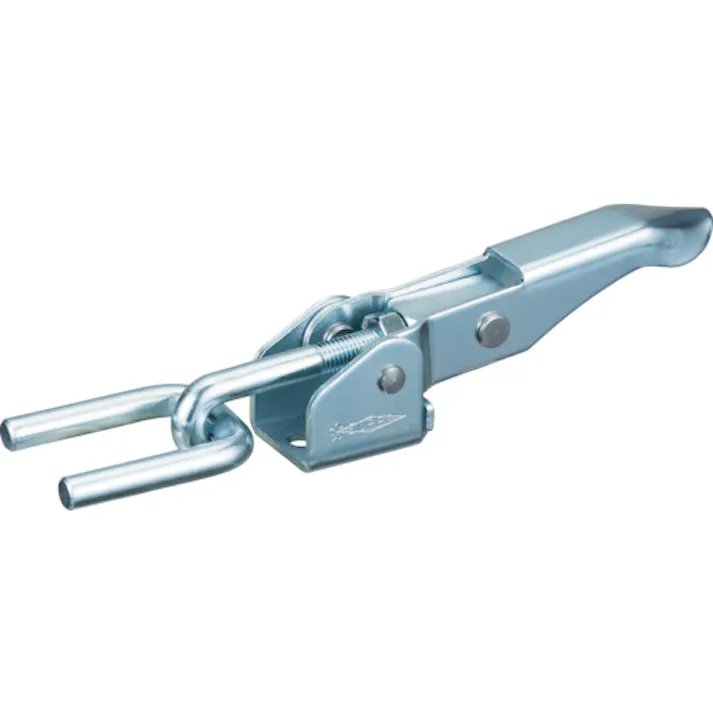 【CAINZ-DASH】スーパーツール 引き止め専用型トグルクランプ 最大支持力:3.0kN 調整量:12mm フランジベース Uバー付 TLA150F【別送品】