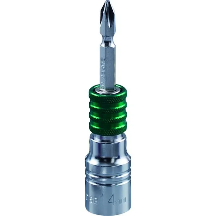 スーパーツール スーパー 着脱式 電ドル用ソケットビット 対辺14mm DSB14