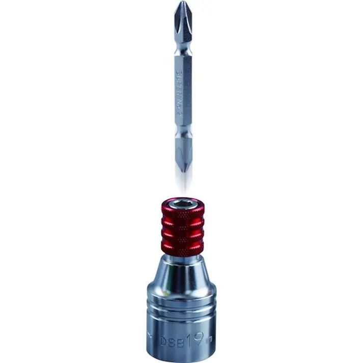 スーパーツール スーパー 着脱式 電ドル用ソケットビット 対辺19mm DSB19