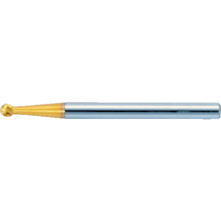 【CAINZ-DASH】スーパーツール スーパー超硬バー チタンコーティング オール超硬 球型(ダブルカット)刃径:3.0mm 軸径:3.0mm SBT8A02【別送品】