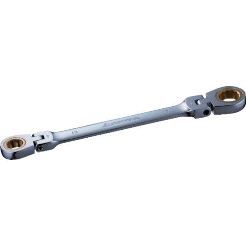 スーパーツール ギアレンチ ダブルフレックスタイプ 六角対辺:10×12 L=194mm GRW1012DF ラチェットめがねレンチ スーパーツール ギアレンチ ダブルフレックスタイプ 六角対辺:10×12 L=194mm GRW1012DF ラチェットめがねレンチ