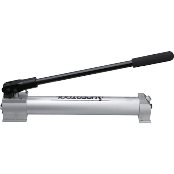 【CAINZ-DASH】スーパーツール アルミ製油圧ポンプ(単動式シリンダ用) 有効油量:1500cm3 HP1500AN【別送品】