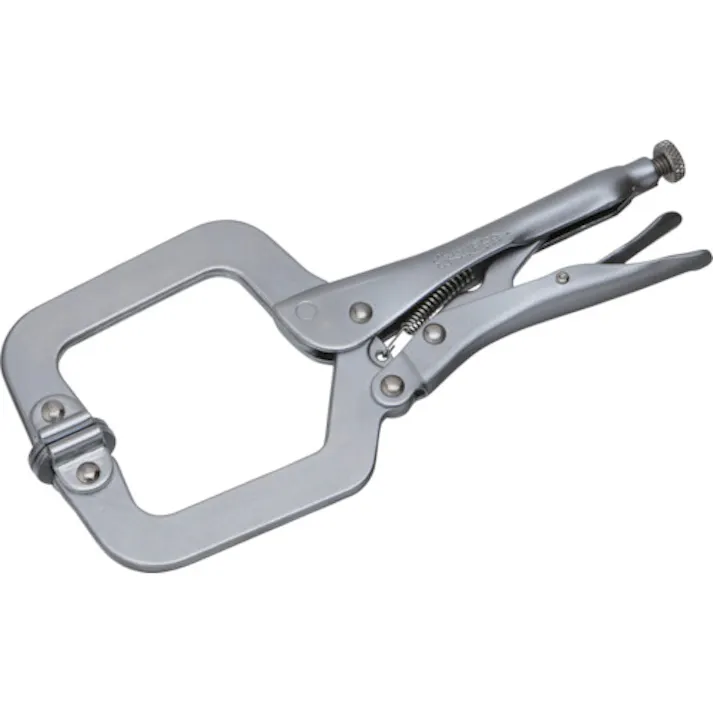 【CAINZ-DASH】スーパーツール グリッププライヤ ワイドマウスタイプ 全長:136mm 口開き:(角材)1~35 口寸法:A48、B25 SGP100C【別送品】