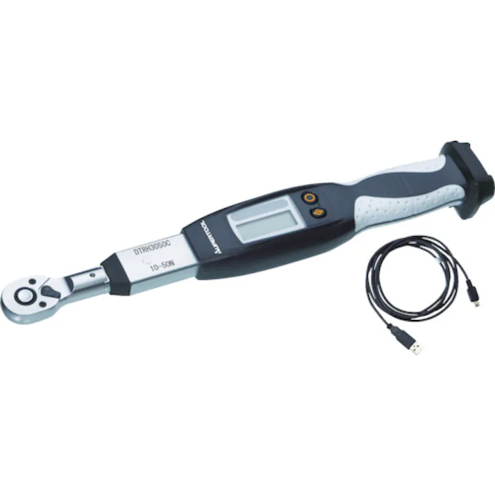 【CAINZ-DASH】スーパーツール デジタルトルクレンチ ハイスペック(ケーブル式) 差込角6.3mm トルク測定範囲:2~10N・m DTRH2010C【別送品】