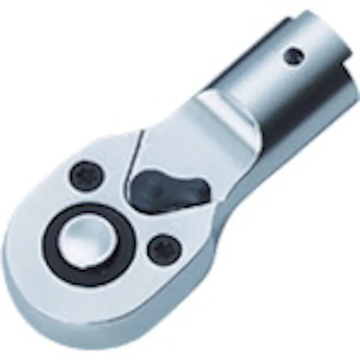 【CAINZ-DASH】スーパーツール デジタルトルクレンチハイスペック用ラチェットヘッド 適合機種:DTRH6300R・C DTRH6HR【別送品】