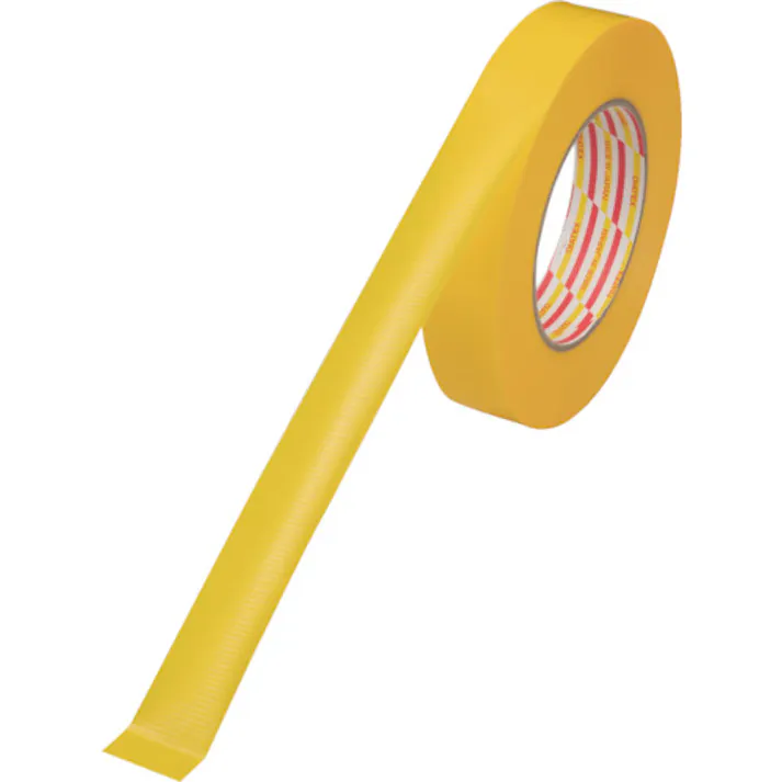 【CAINZ-DASH】ダイヤテックス ラインテープ 25mm×50m 黄 L-10-YE-25MM【別送品】