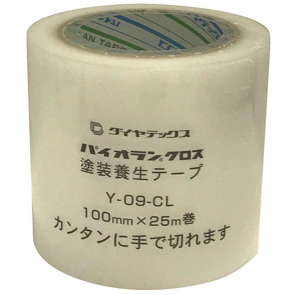 ダイヤテックス Y-09CL パイオランテープ 50mmX25m巻 クリア色