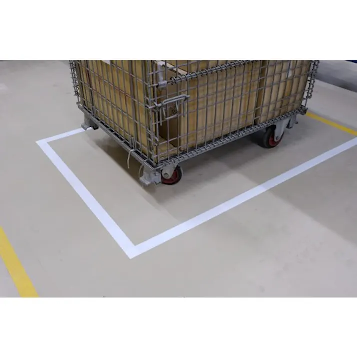 【CAINZ-DASH】ダイヤテックス 耐久ラインテープ 50mm×50m 白 TL-15-WH 50MM【別送品】