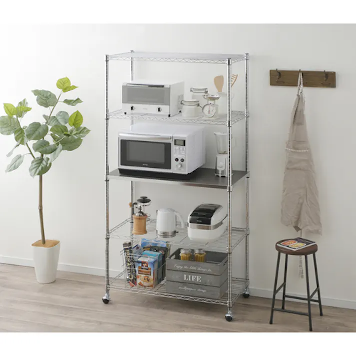 【CAINZ-DASH】アイリスオーヤマ 573314 メタルシェルフ SE-915E【別送品】