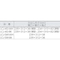 【CAINZ-DASH】アイリスオーヤマ ２２７５９７　レターケース　ＬＣＪ－４Ｄ－ＷＨ　４段　ホワイト LCJ-4D-WH【別送品】