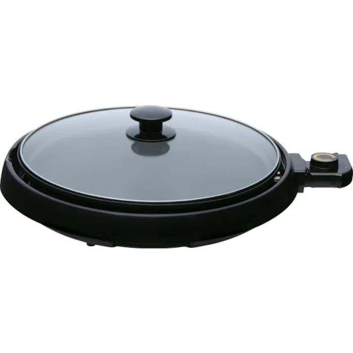 【CAINZ-DASH】アイリスオーヤマ 561942 丸型ホットプレート IHP-C320-B【別送品】