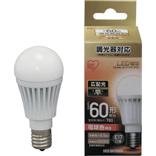 LED電球 バルブ T形タイプ E27口金 9W形相当 電球色 9W 85LM - 蛍光灯