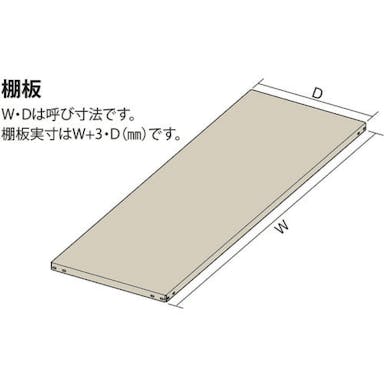 【CAINZ-DASH】アイリスオーヤマ 軽量ラック１００　棚板　Ｗ１８００＊Ｄ６００ LTA1860【別送品】