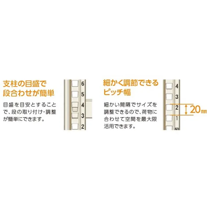 【CAINZ-DASH】アイリスオーヤマ 軽中量ラック150 中棚受 D600 ML1NU60【別送品】