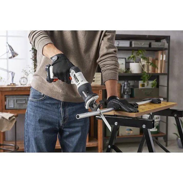 【CAINZ-DASH】アイリスオーヤマ 517104 充電式レシプロソー 10.8V JRS13 ホワイト JRS13【別送品】