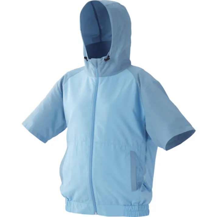 【CAINZ-DASH】アイリスオーヤマ 288093 カジュアルクールウェア半袖セット(フード有り)M CCHS-M02-A【別送品】